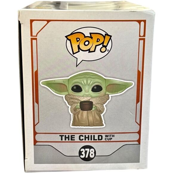 Star Wars The Mandalorian The Child with Cup Funko Pop! Collectible Figurine.NEW - Picture 3 of 12